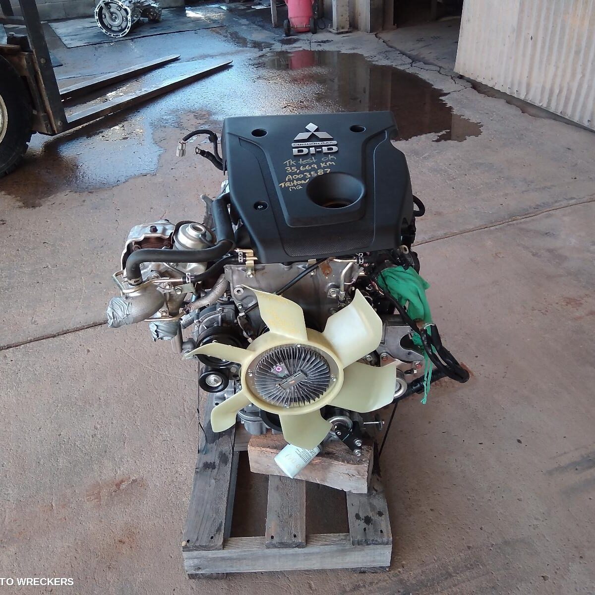 2018 MITSUBISHI TRITON Engine