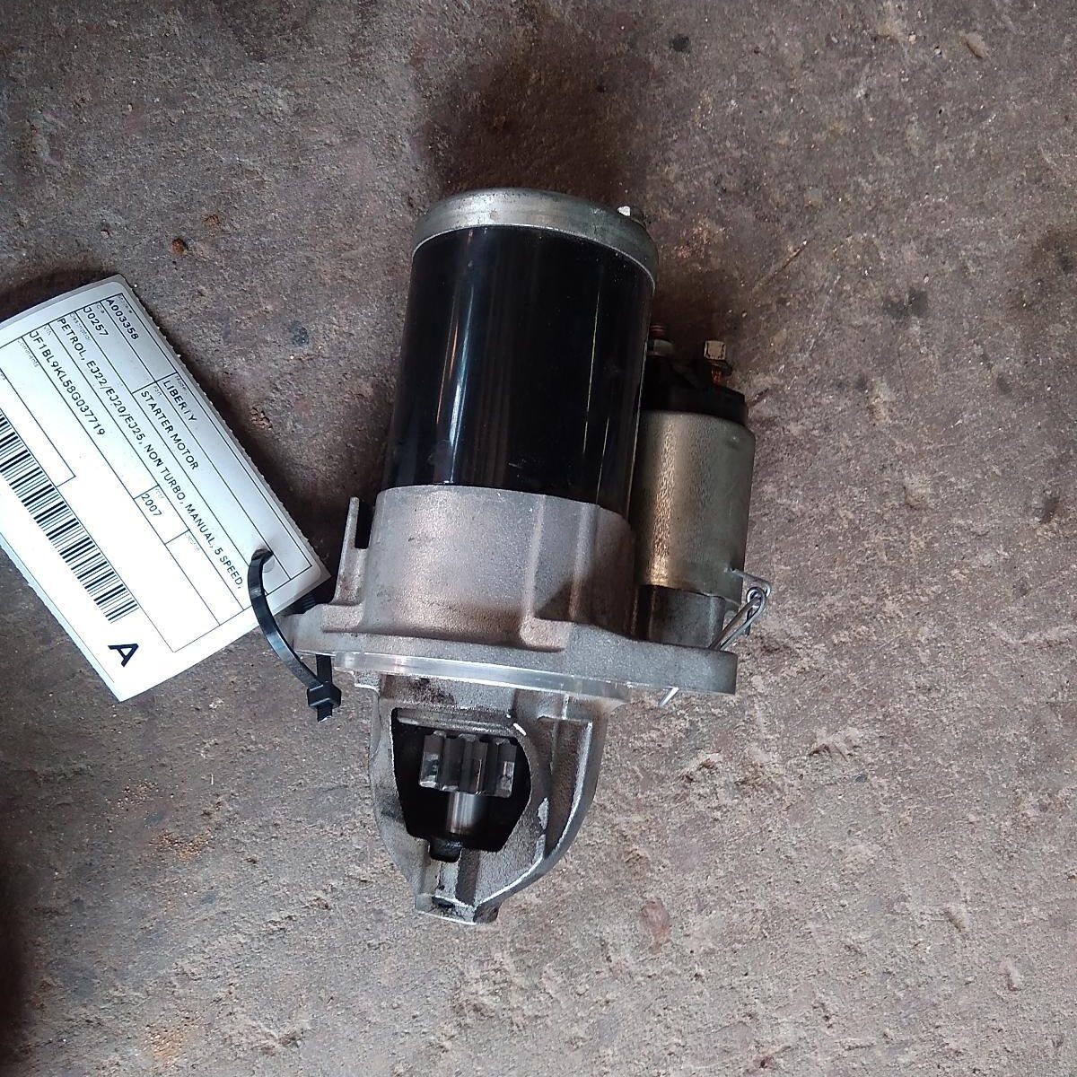 2007 SUBARU LIBERTY Starter