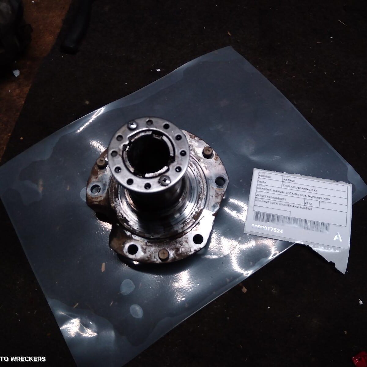 2012 NISSAN PATROL Stub Axl/Bearing Car