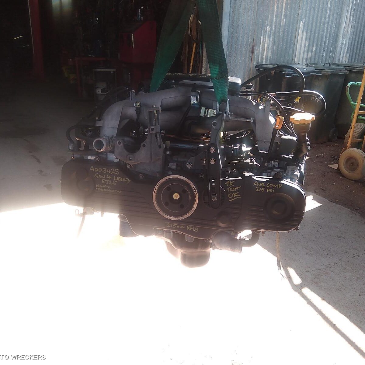 2005 SUBARU LIBERTY Engine