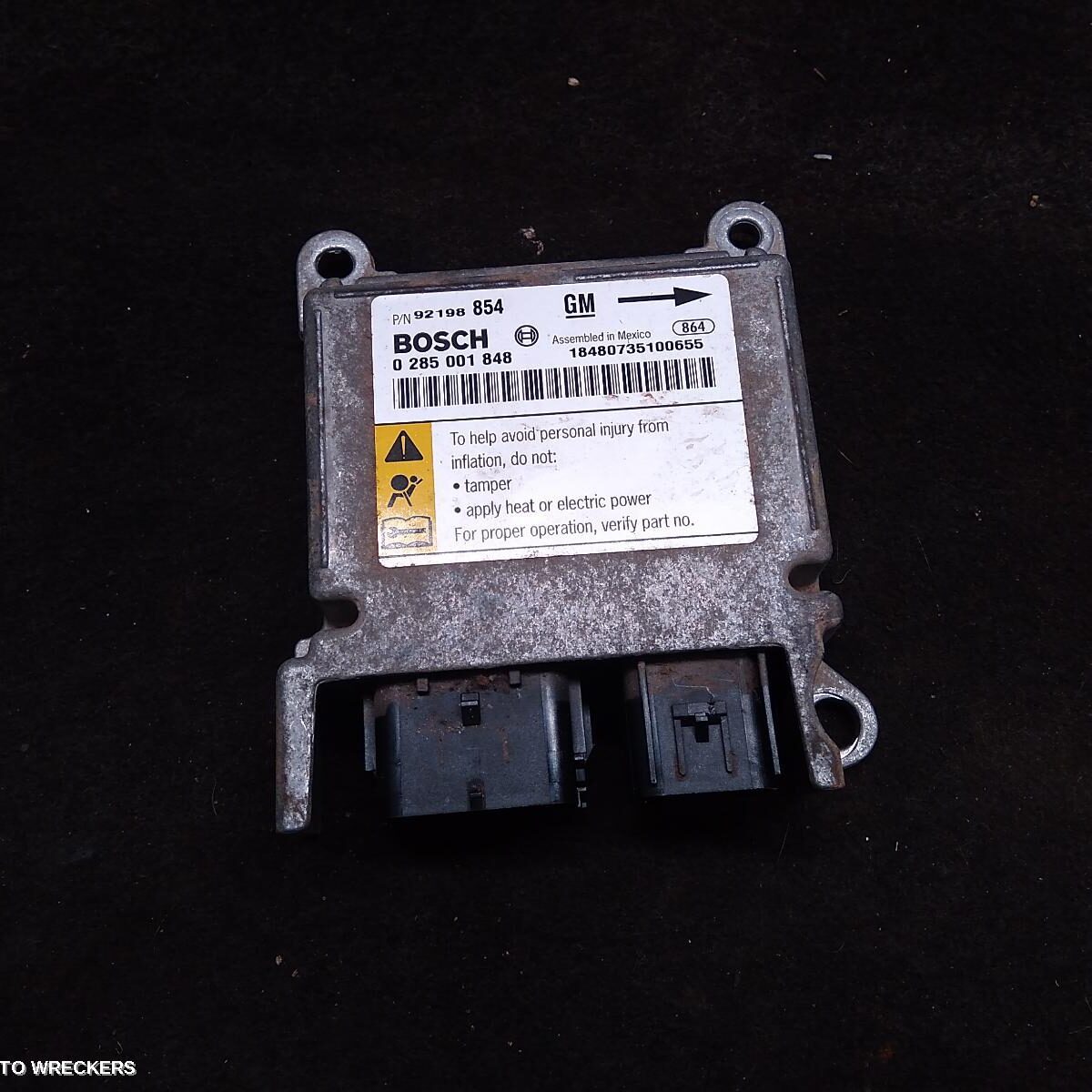 2008 HOLDEN COMMODORE Airbag Module/Sensor