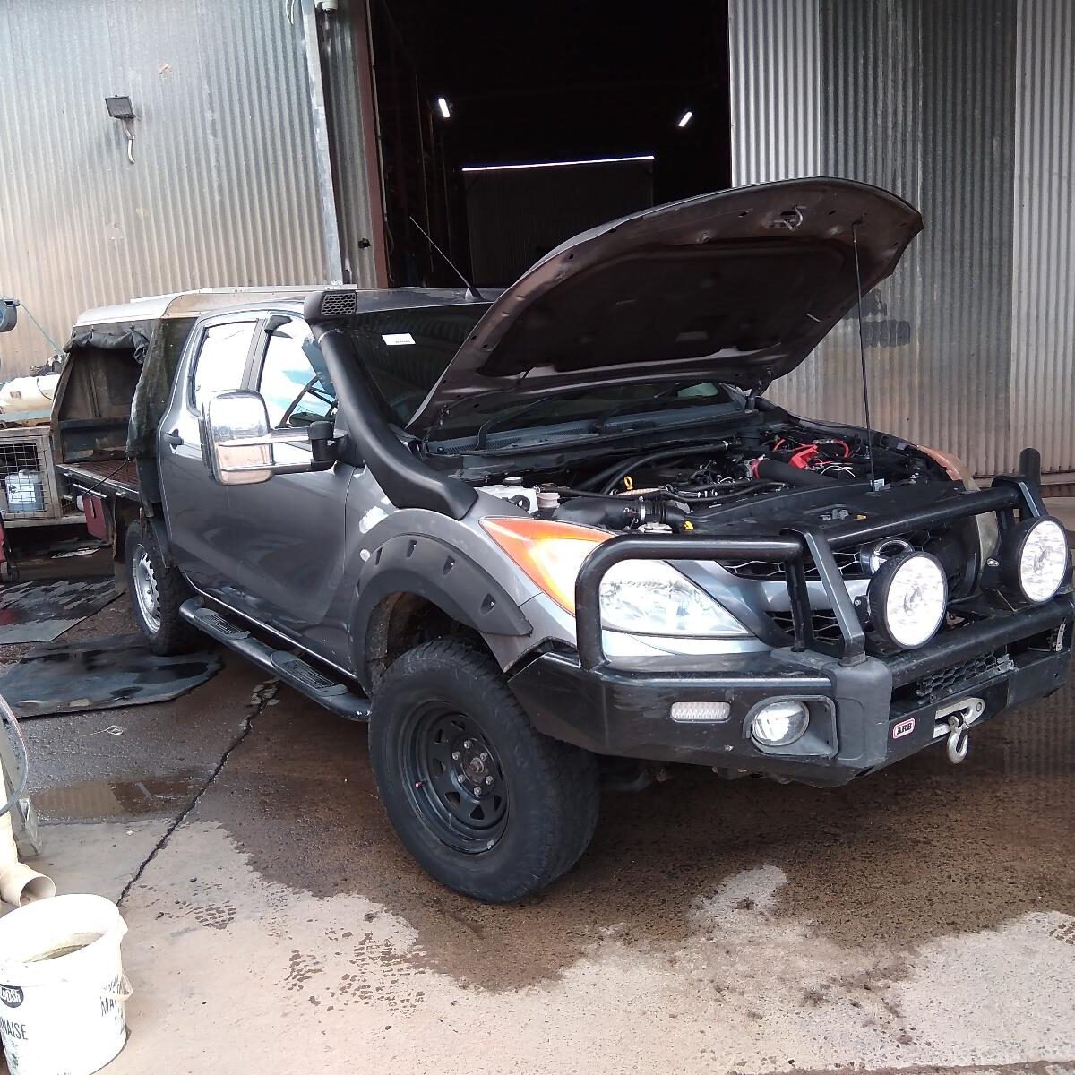 2012 MAZDA BT50 UTE BACK