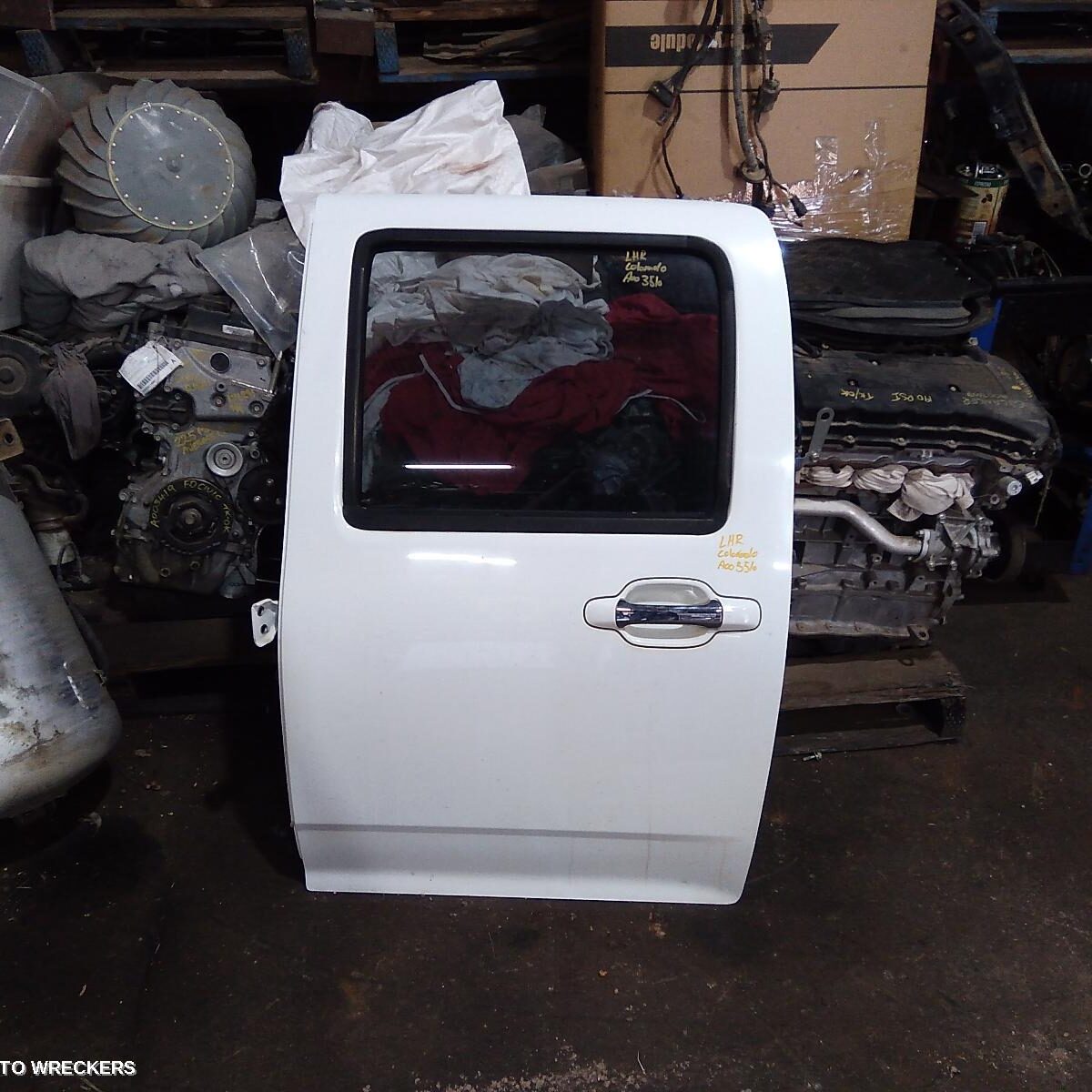 2011 HOLDEN COLORADO Left Rear Door/Sliding