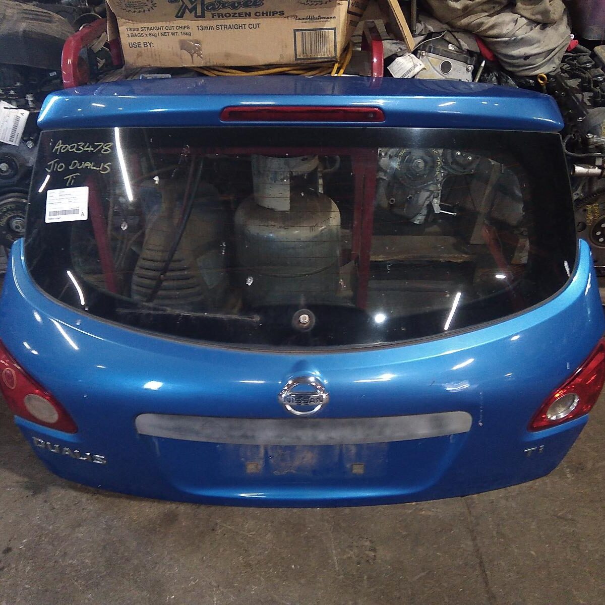 2010 NISSAN DUALIS BOOTLID/TAILGATE