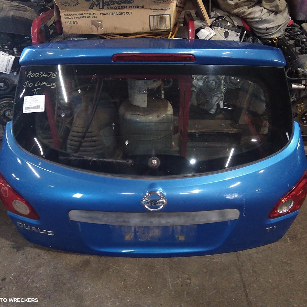 2010 NISSAN DUALIS Bootlid/Tailgate