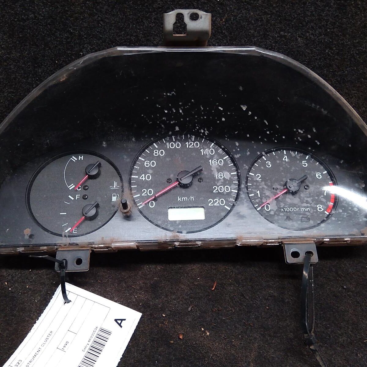 1998 MAZDA 323 INSTRUMENT CLUSTER