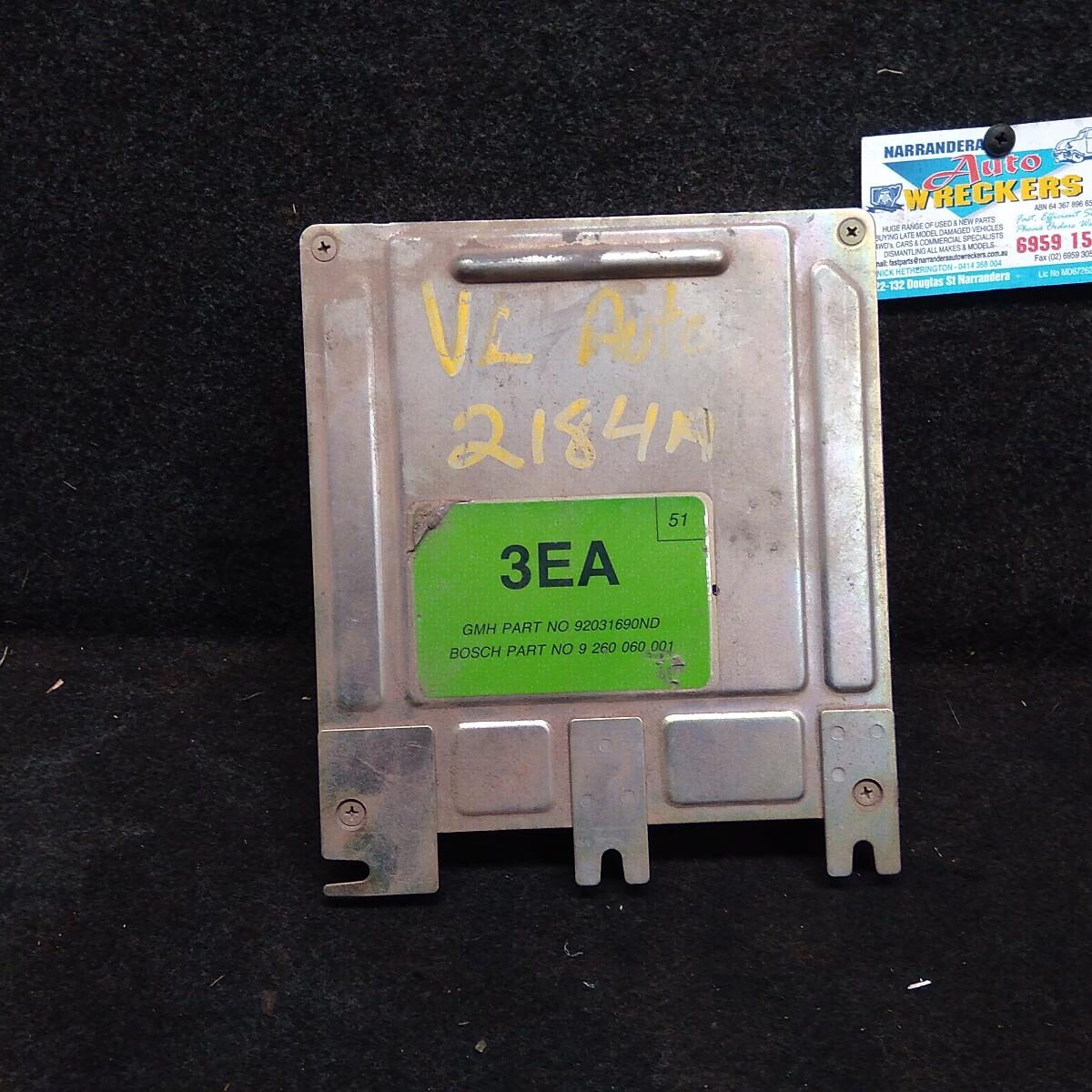 1987 HOLDEN COMMODORE ECU