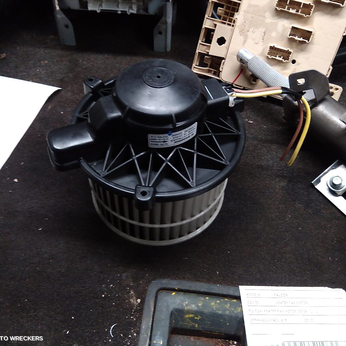 2010 FORD FALCON Heater Fan Motor