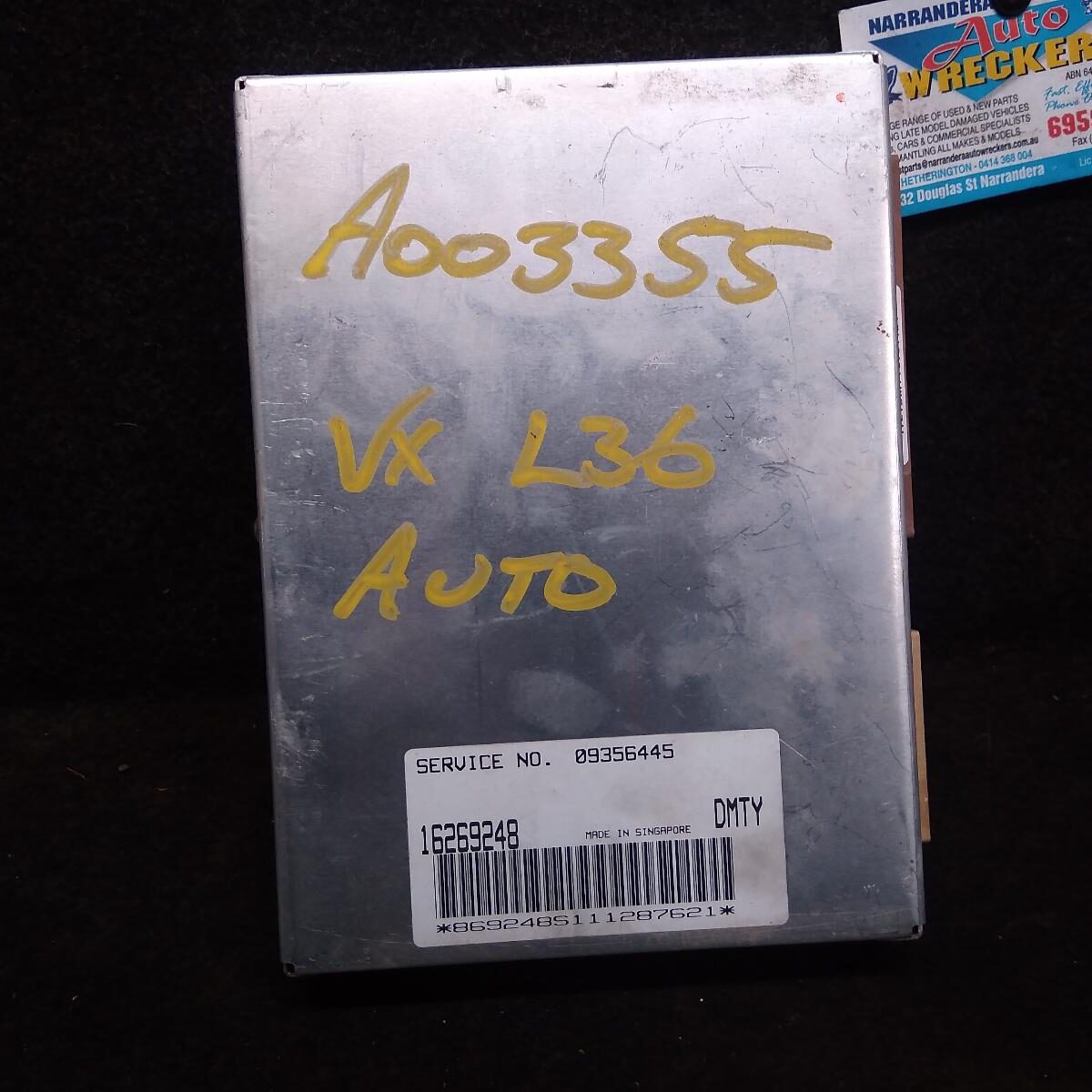 2001 HOLDEN COMMODORE ECU