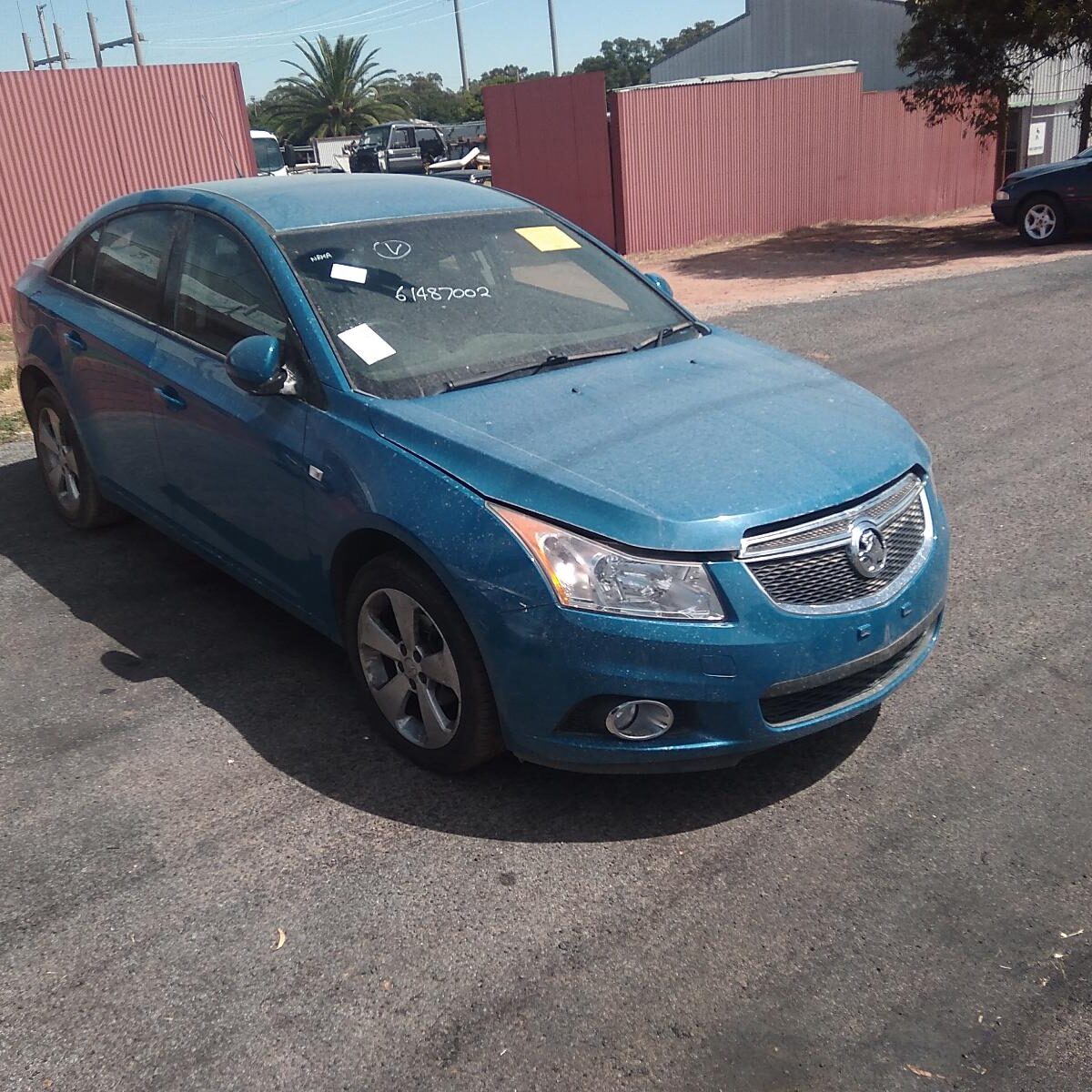 2013 HOLDEN CRUZE RIGHT REAR DOOR SLIDING