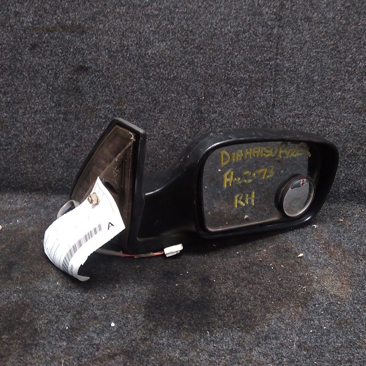 1998 DAIHATSU PYZAR RIGHT DOOR MIRROR