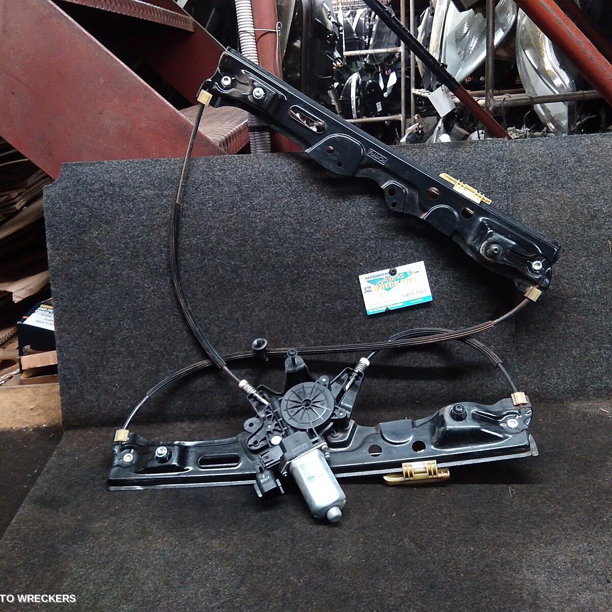 2016 MAZDA BT50 Right Front Window Reg/Motor