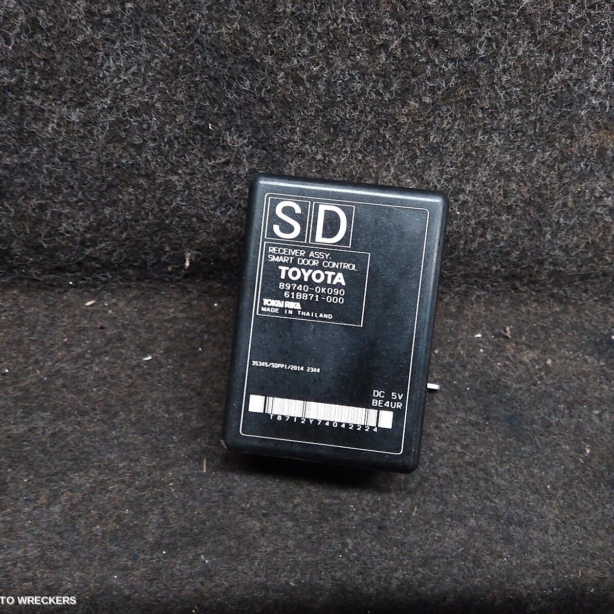 2017 TOYOTA HILUX Misc Switch/Relay