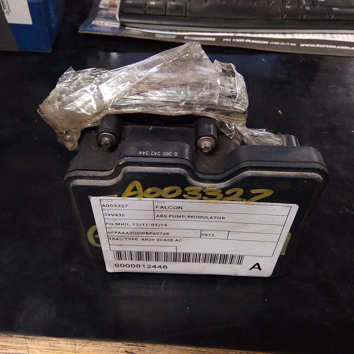 2012 FORD FALCON ABS PUMP/MODULATOR