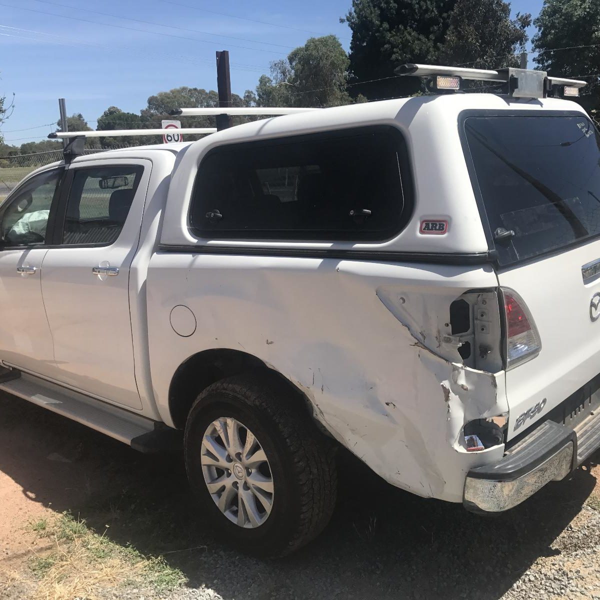 2015 MAZDA BT50 RIGHT TAILLIGHT