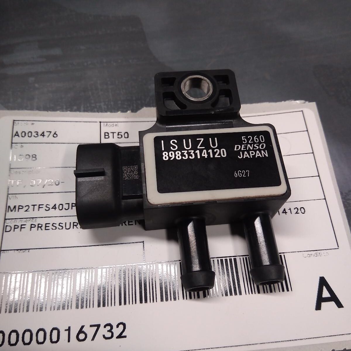 2023 MAZDA BT50 MISC SWITCH/RELAY