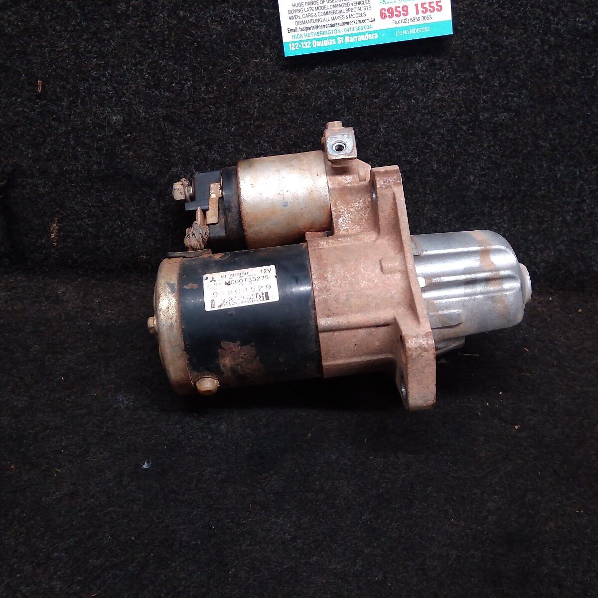 2008 HOLDEN COMMODORE STARTER