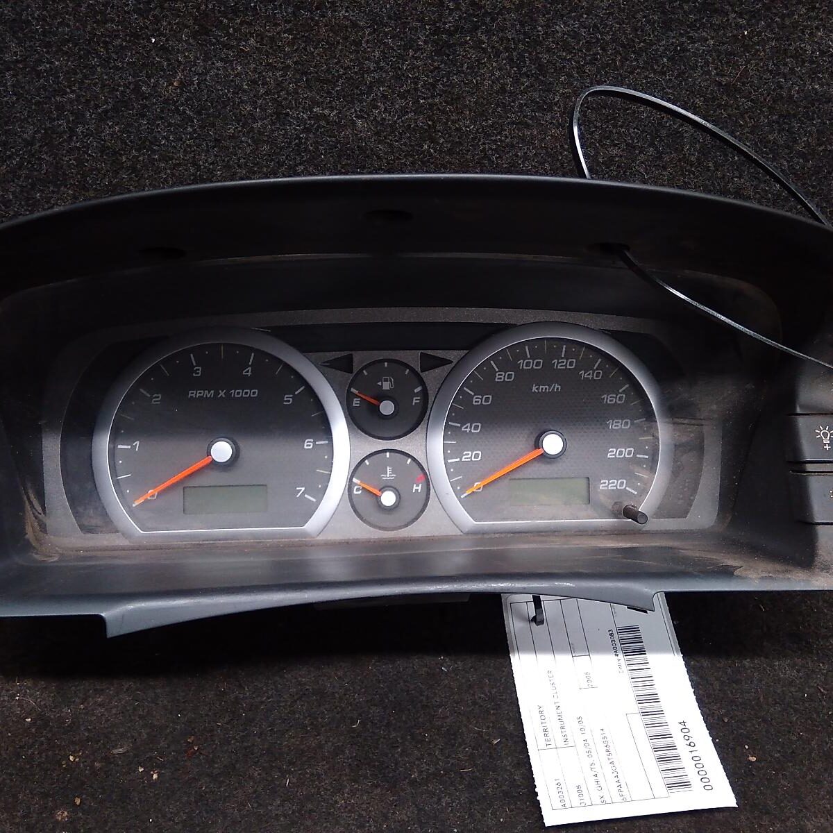 2005 FORD TERRITORY INSTRUMENT CLUSTER