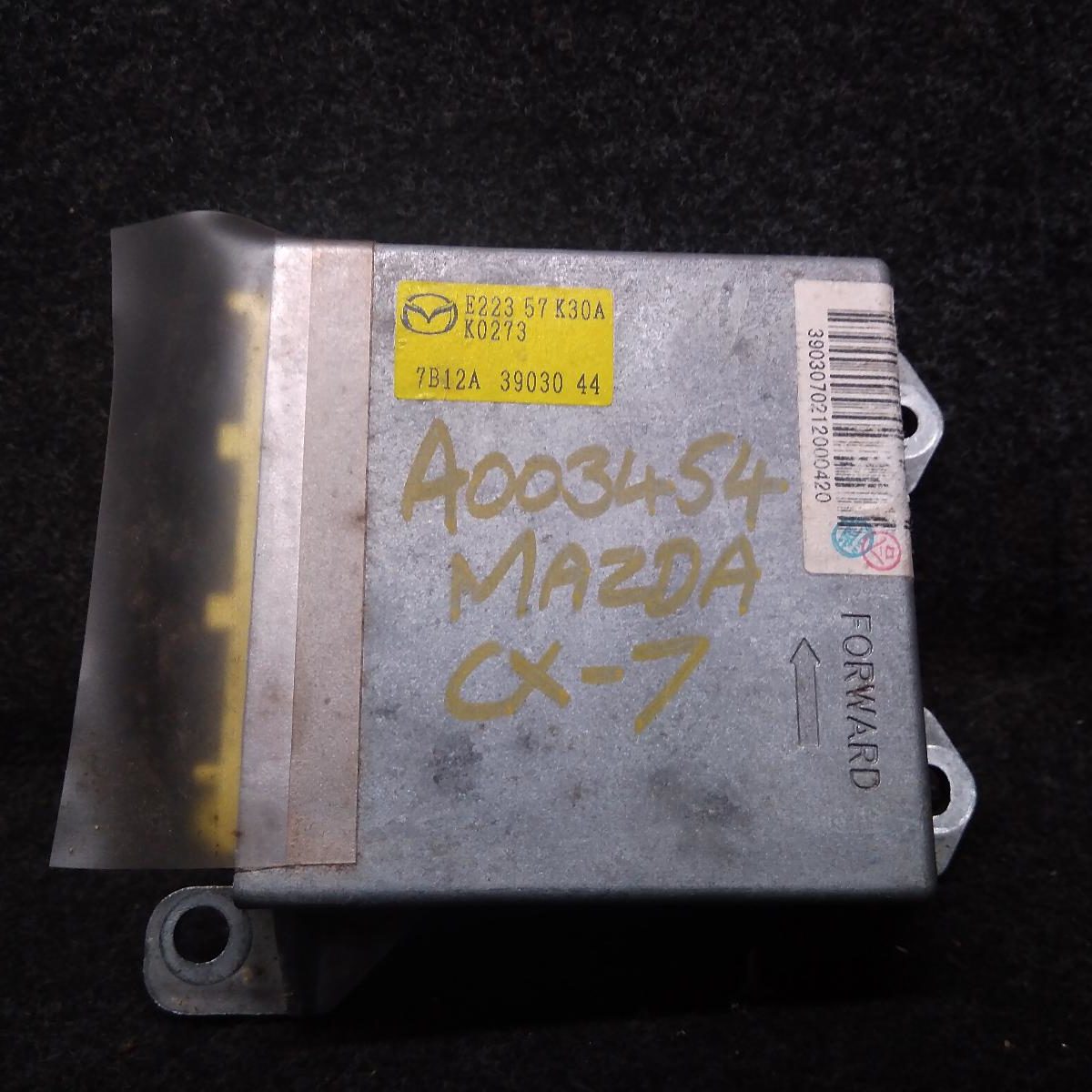 2007 MAZDA CX7 AIRBAG MODULE/SENSOR