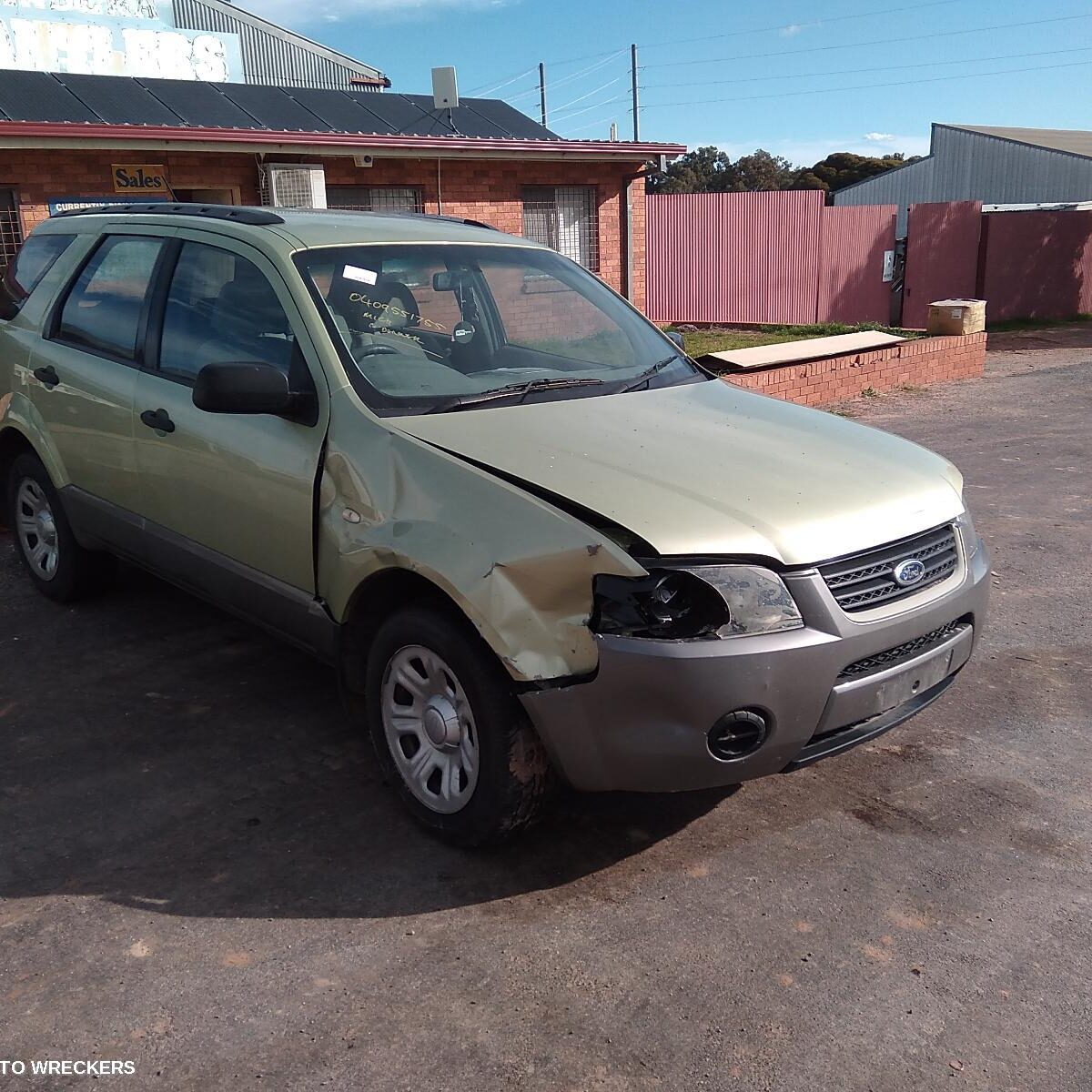 2005 FORD TERRITORY Left Front Door Window