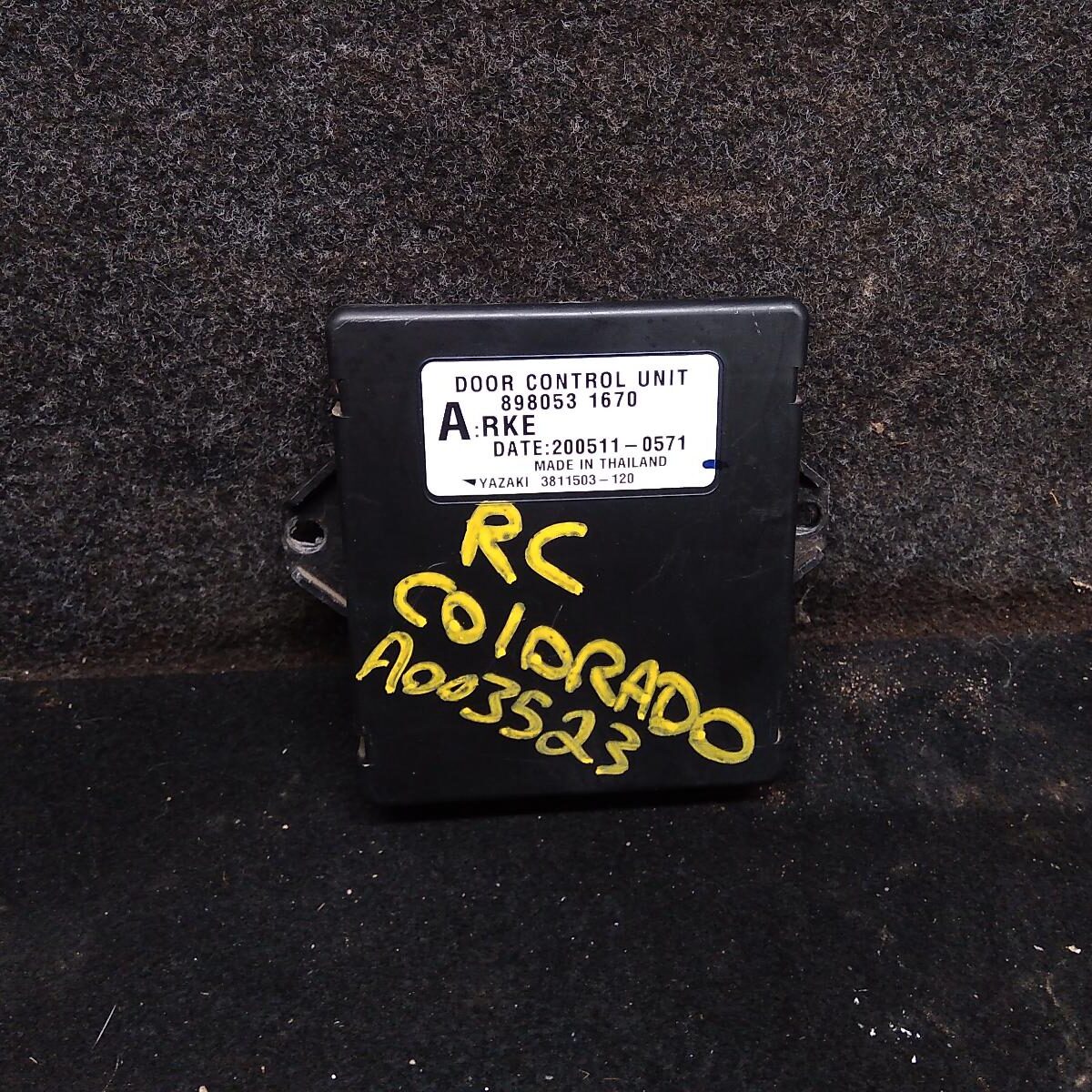 2011 HOLDEN COLORADO MISC SWITCH/RELAY