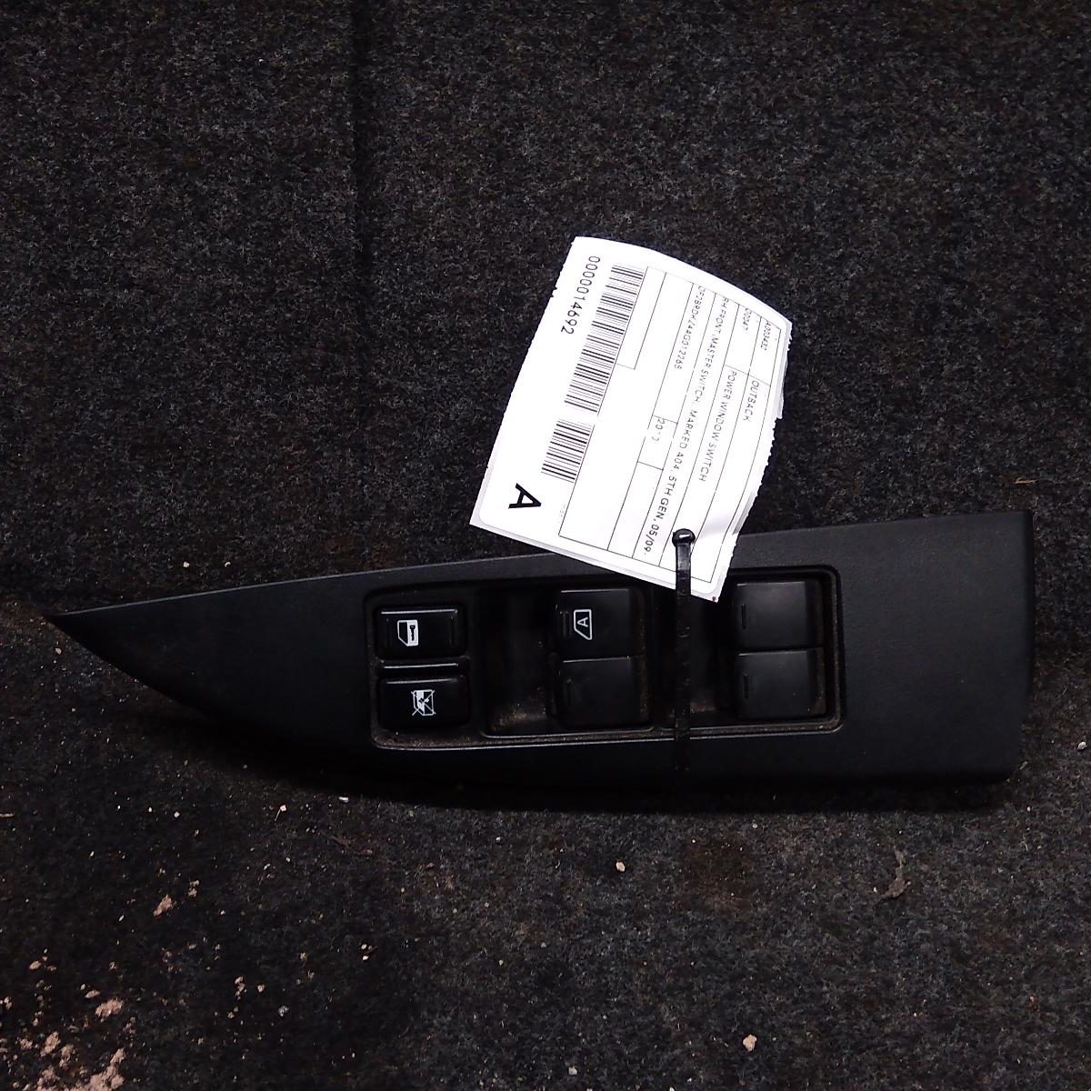 2010 SUBARU OUTBACK PWR DR WIND SWITCH