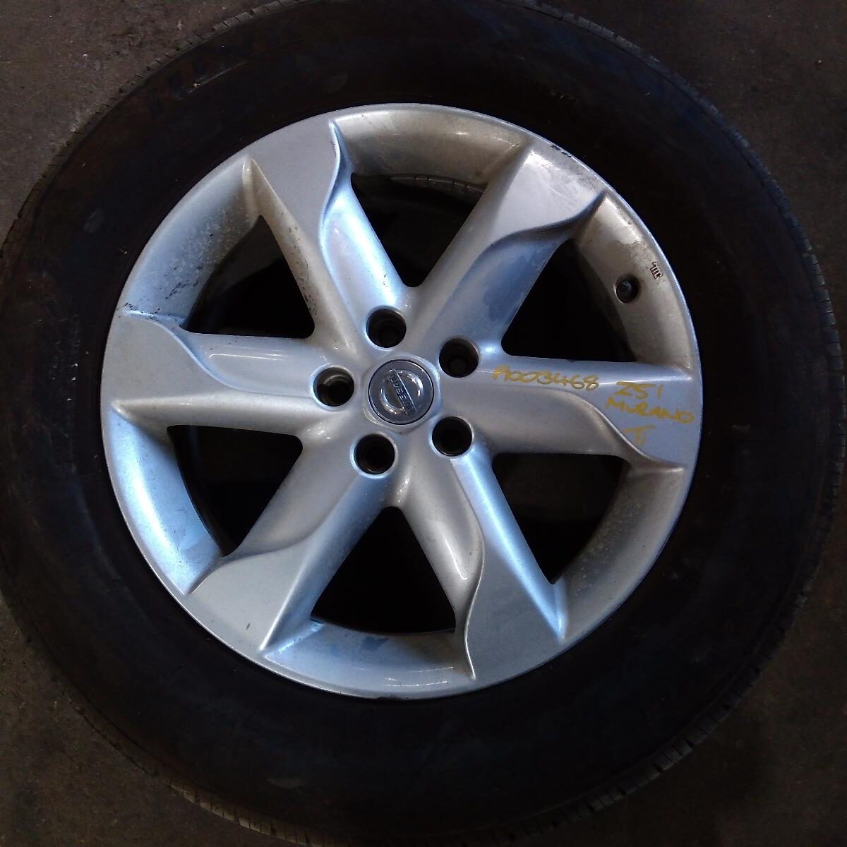 2010 NISSAN MURANO WHEEL MAG