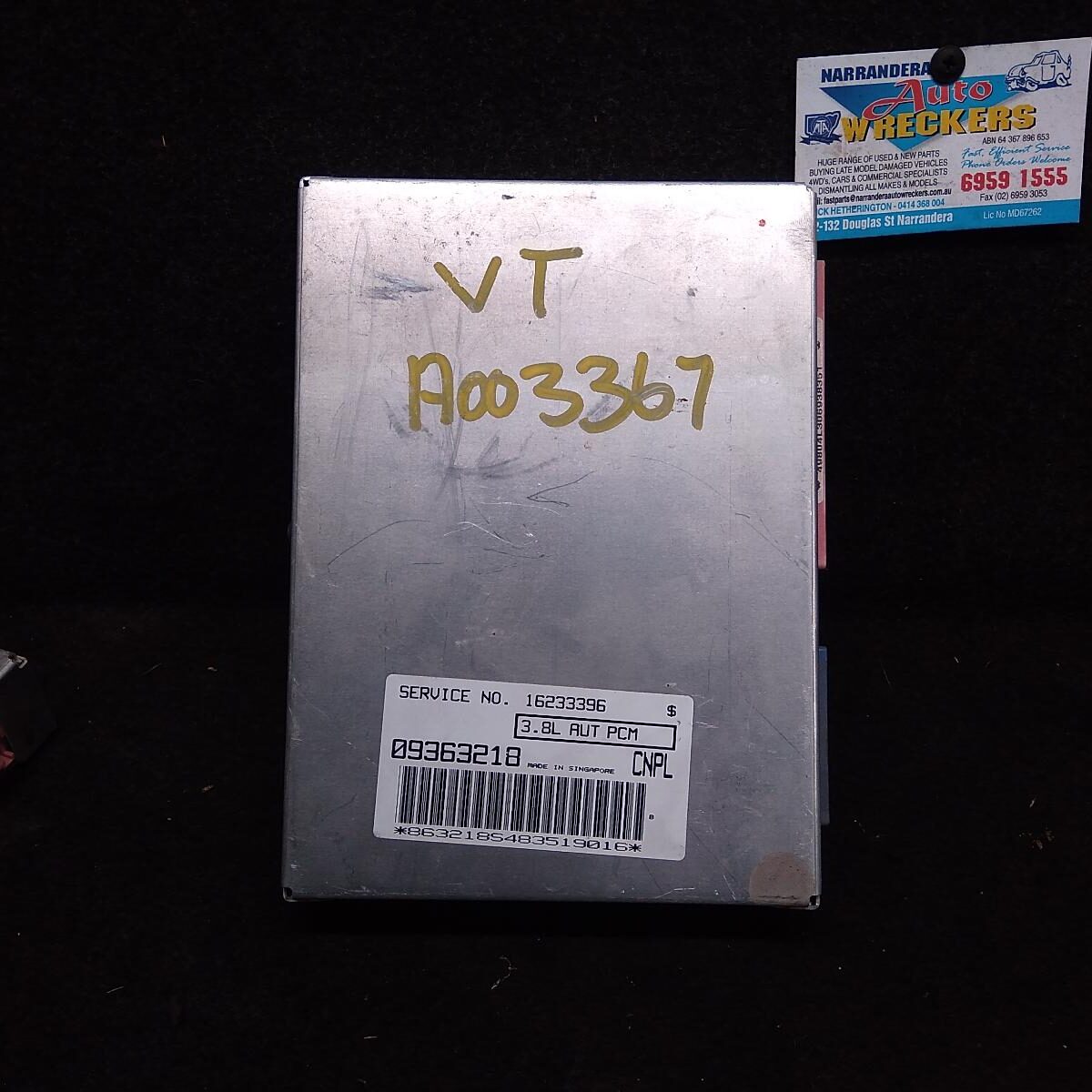 1999 HOLDEN COMMODORE ECU