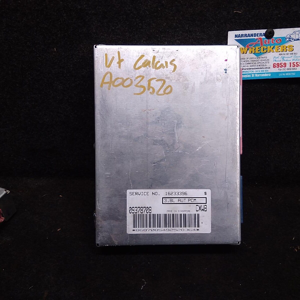 1999 HOLDEN COMMODORE ECU