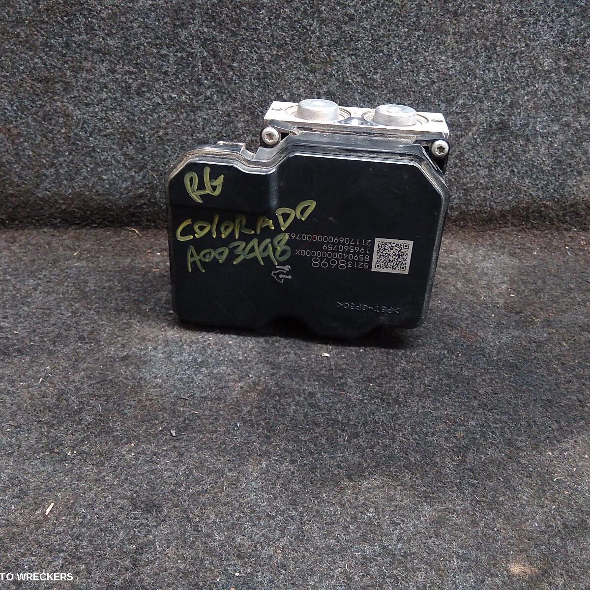 2018 HOLDEN COLORADO Abs Pump/Modulator