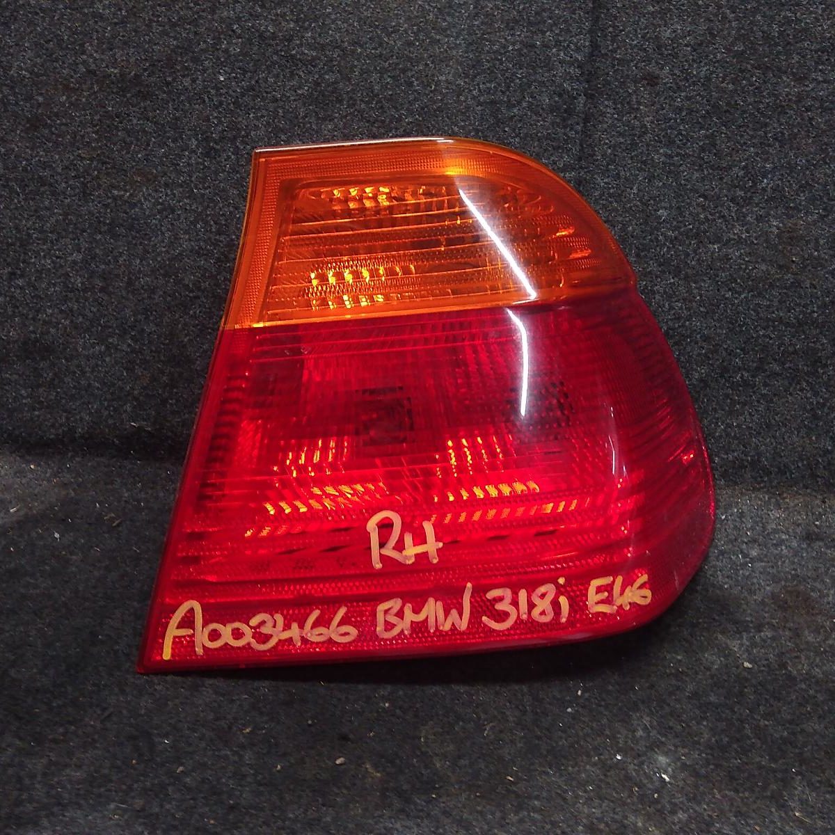 2001 BMW 3 SERIES RIGHT TAILLIGHT