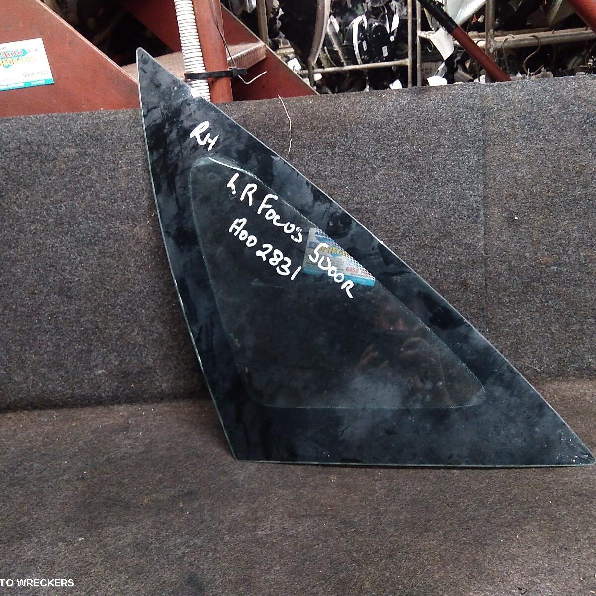 2001 FORD FOCUS Right Rear Side Glass