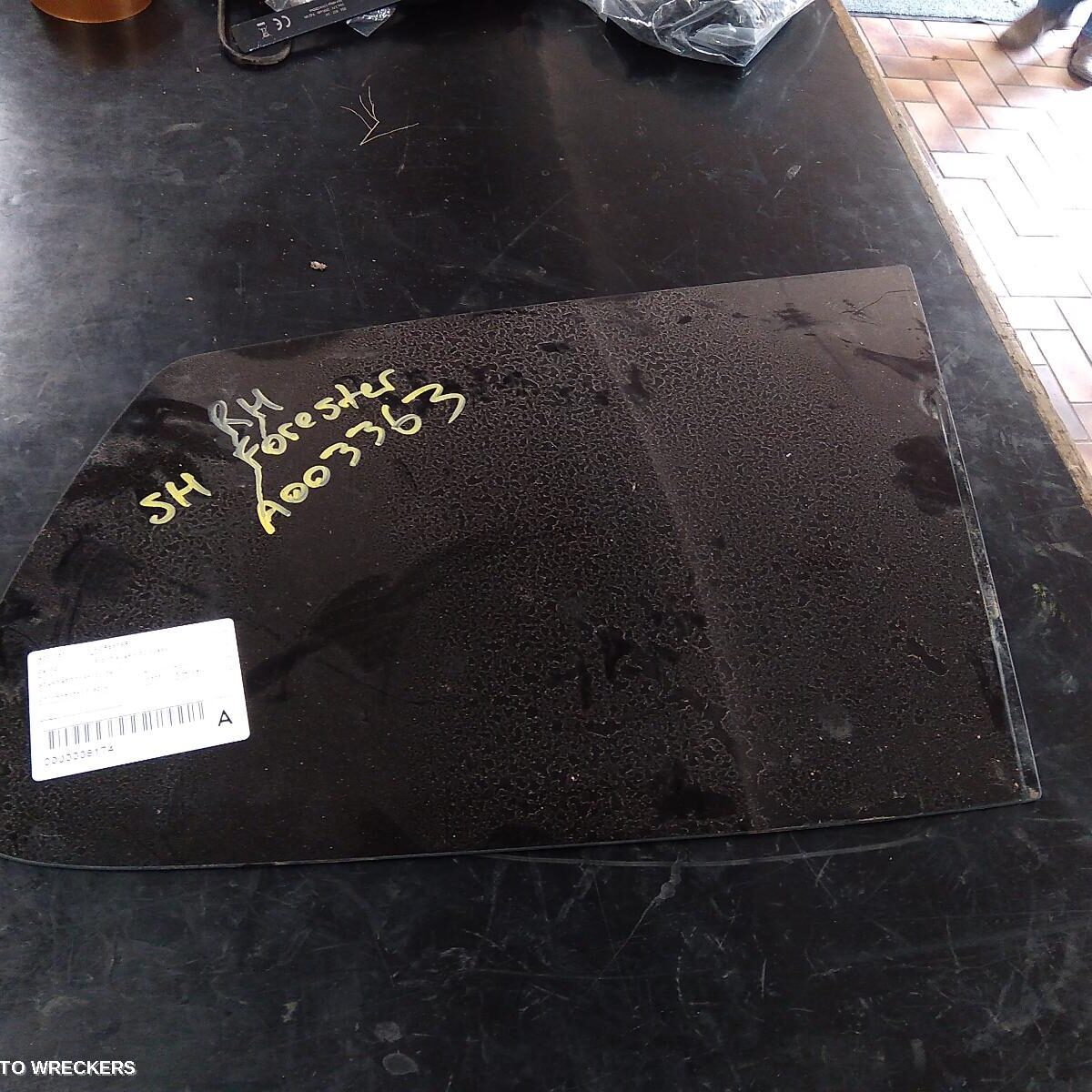 2008 SUBARU FORESTER Right Rear Side Glass