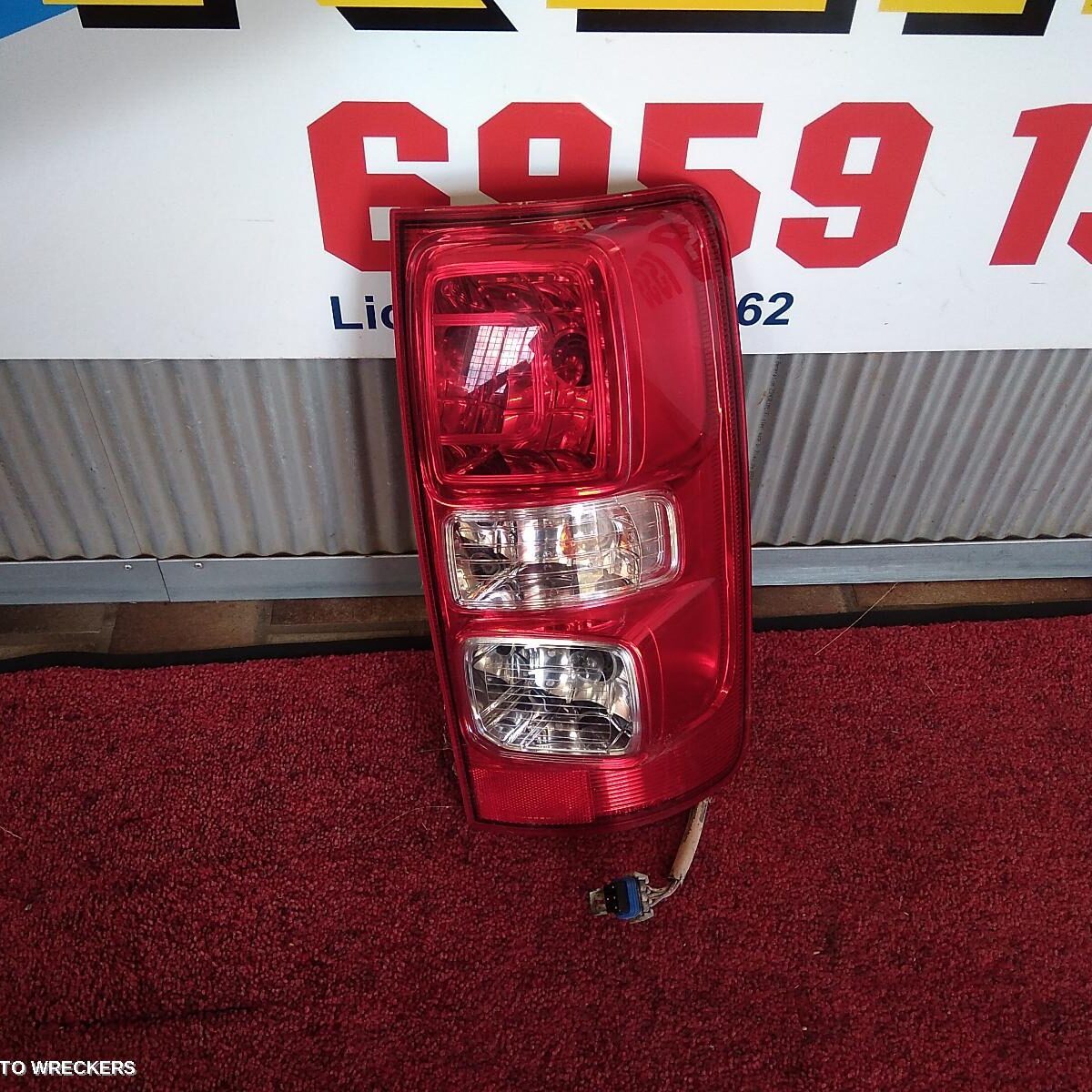 2018 HOLDEN COLORADO Right Taillight