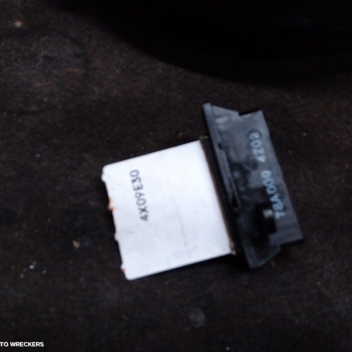 2011 ISUZU DMAX Fan Speed Resistor