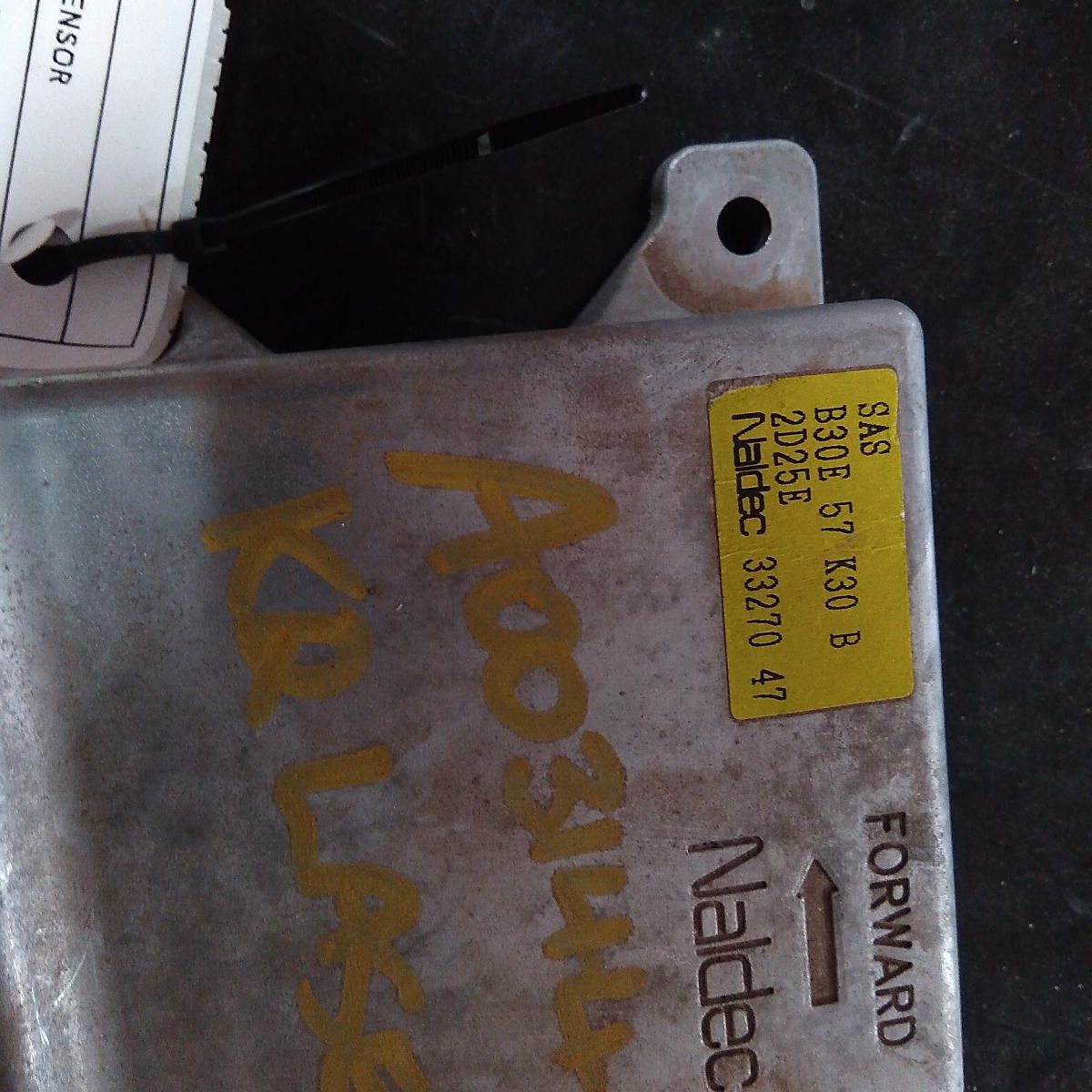 2002 FORD LASER AIRBAG MODULE/SENSOR