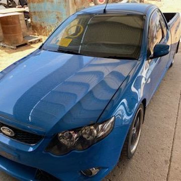 2010 FORD FALCON LEFT REAR SIDE GLASS