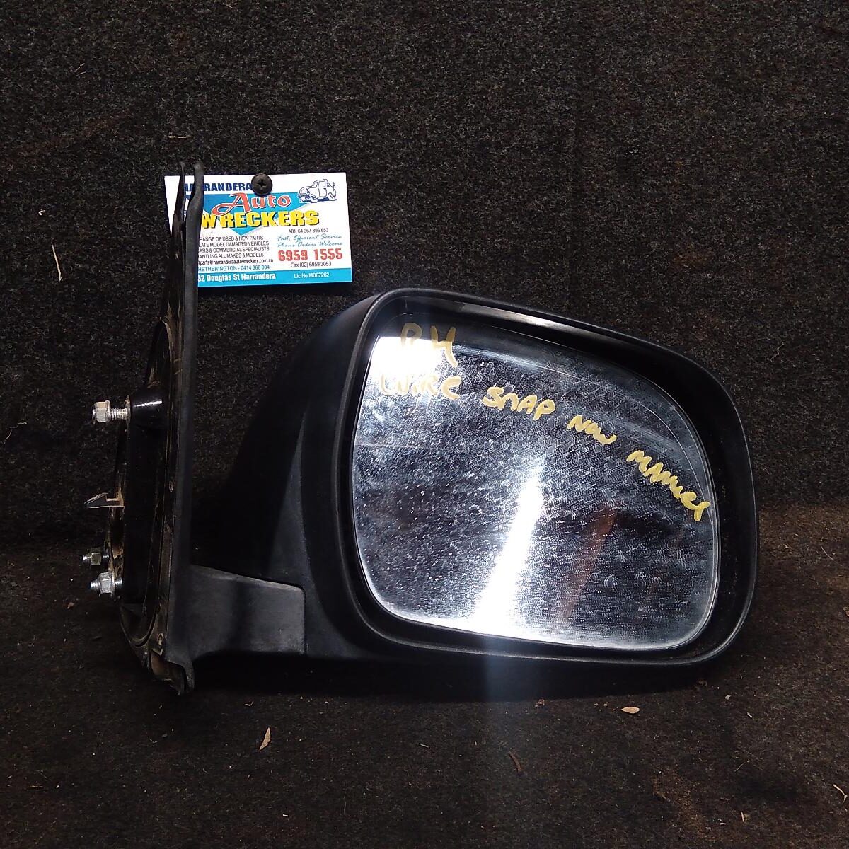 2011 TOYOTA HILUX RIGHT DOOR MIRROR