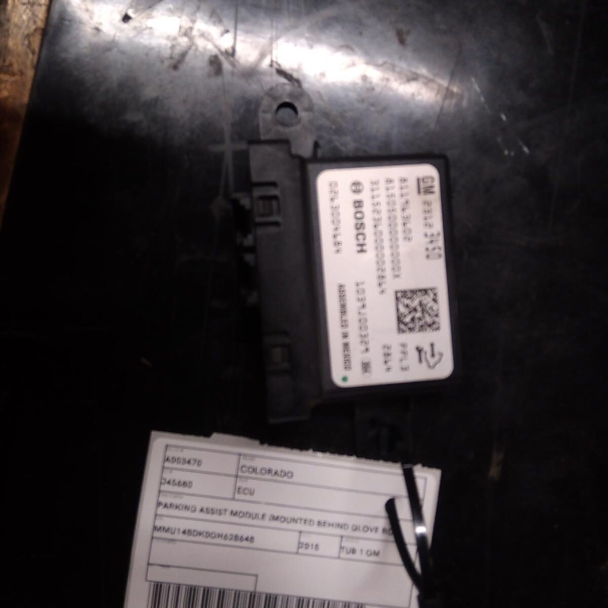 2015 HOLDEN COLORADO Ecu