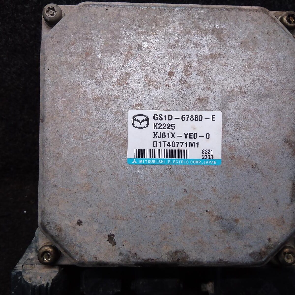 2008 MAZDA 6 ECU