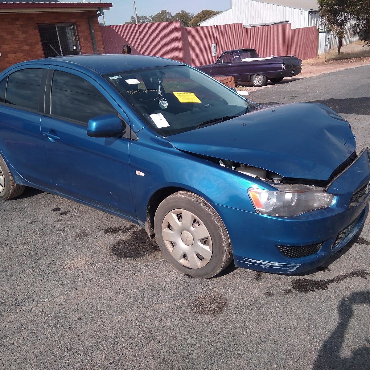 2008 MITSUBISHI LANCER RIGHT FRONT DOOR WINDOW