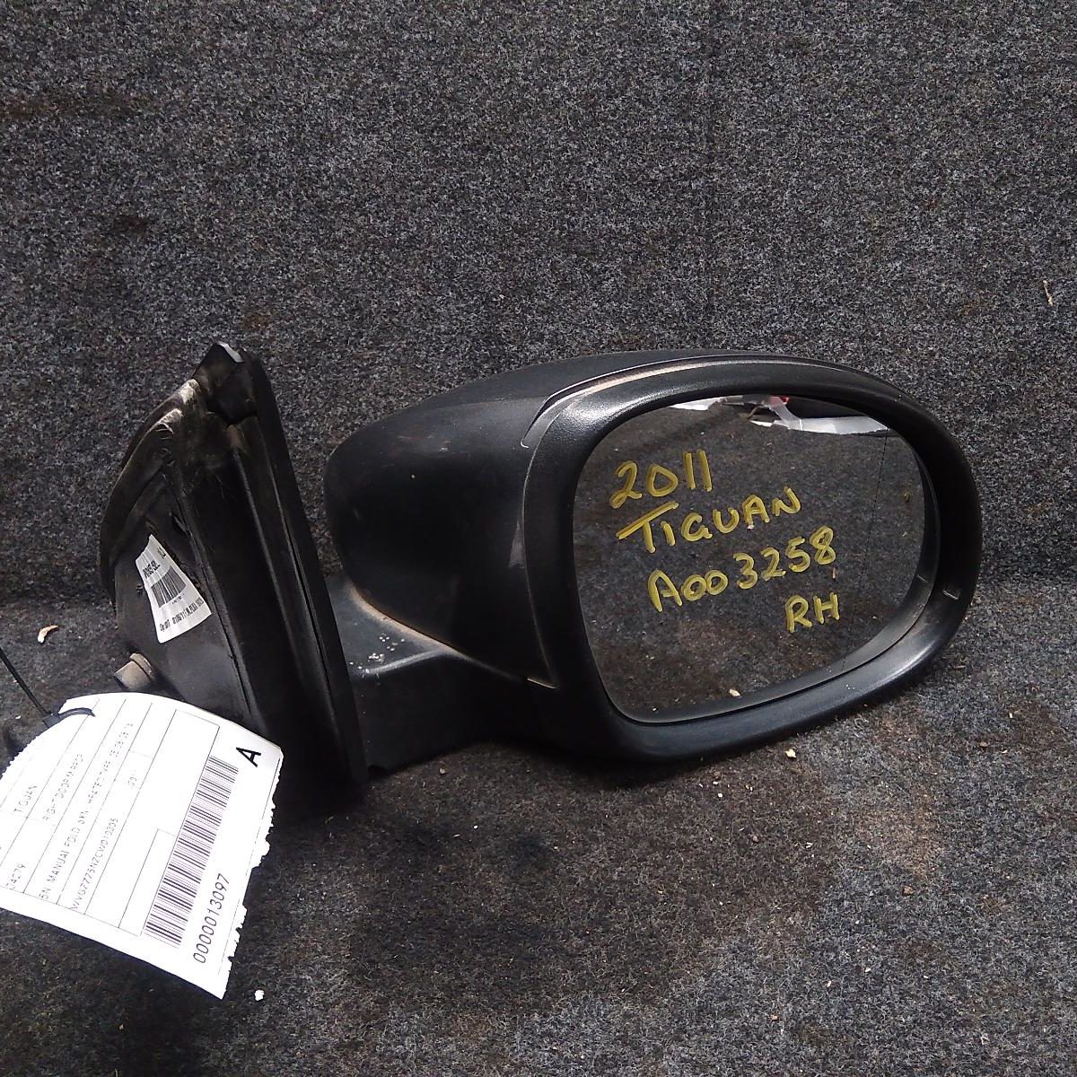 2011 VOLKSWAGEN TIGUAN RIGHT DOOR MIRROR