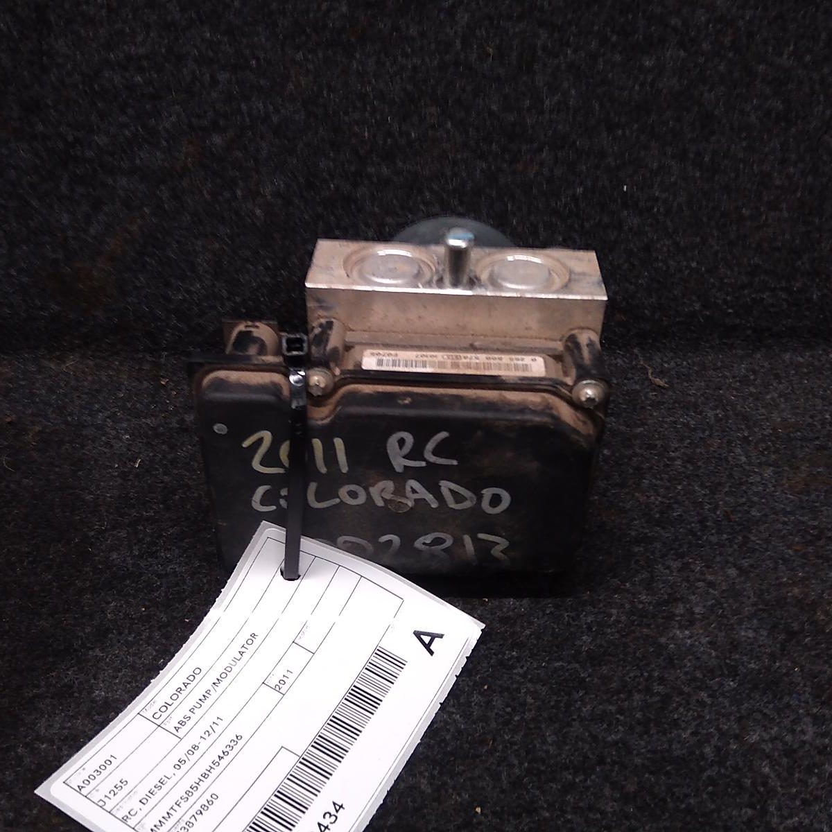 2011 HOLDEN COLORADO ABS PUMP/MODULATOR