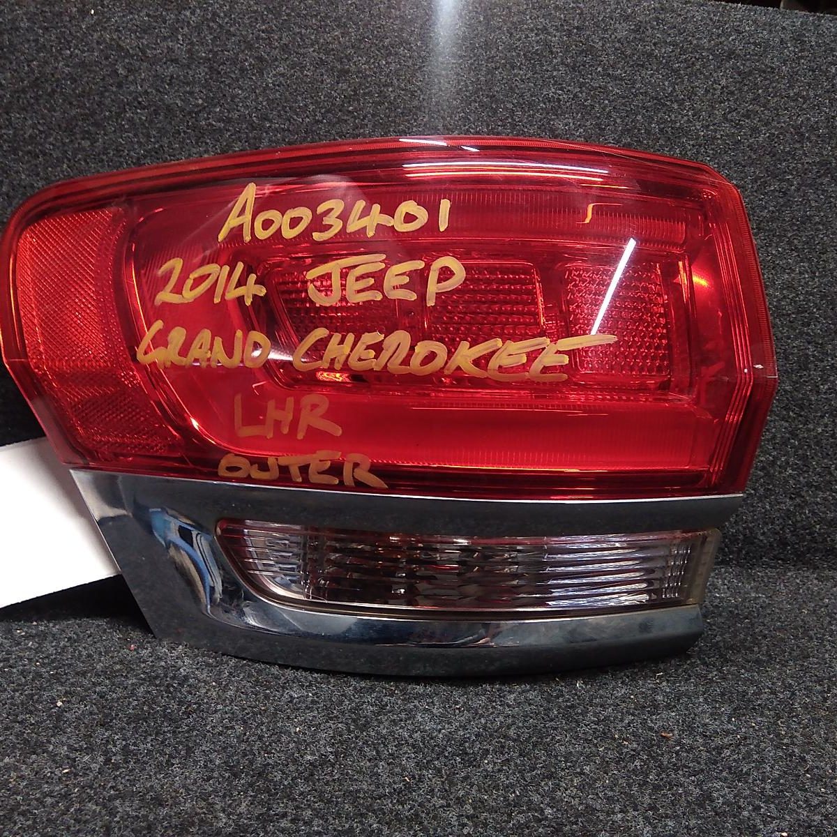 2014 JEEP GRANDCHEROKEE LEFT TAILLIGHT