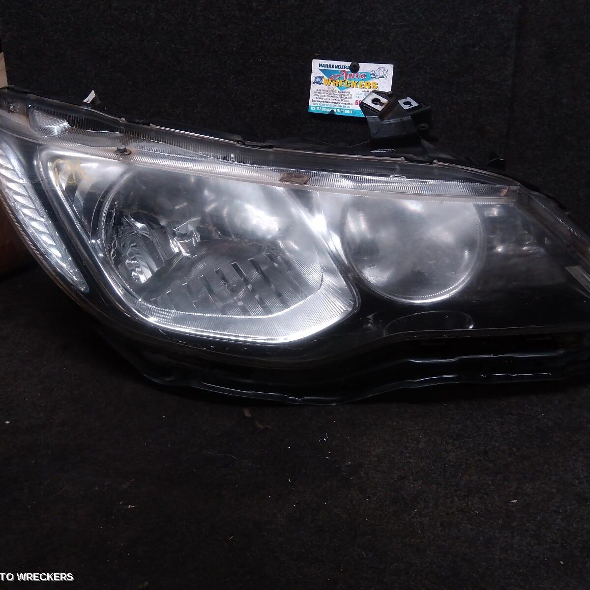 2007 HONDA CIVIC Right Headlamp