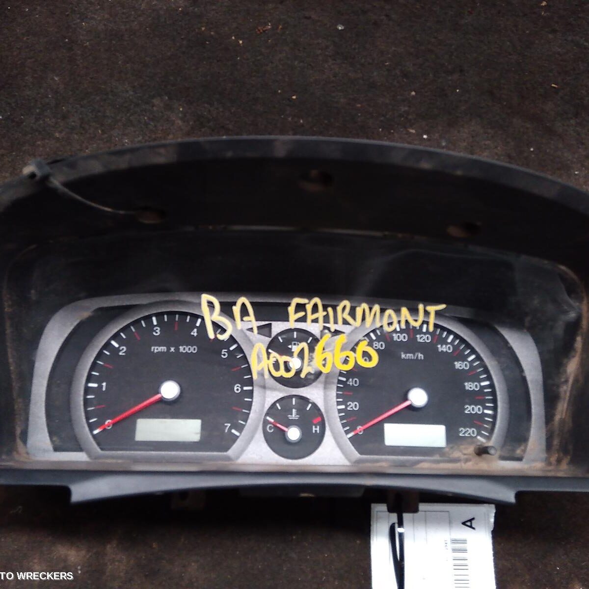 2005 FORD FALCON Instrument Cluster