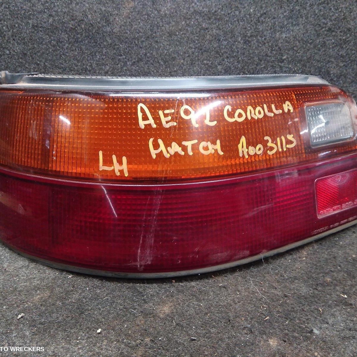 1994 TOYOTA COROLLA Right Taillight