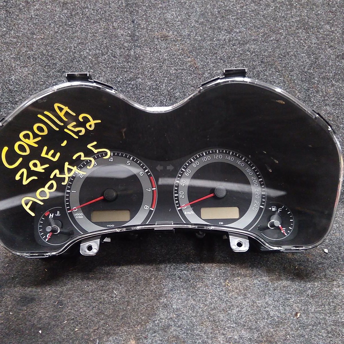 2010 TOYOTA COROLLA INSTRUMENT CLUSTER