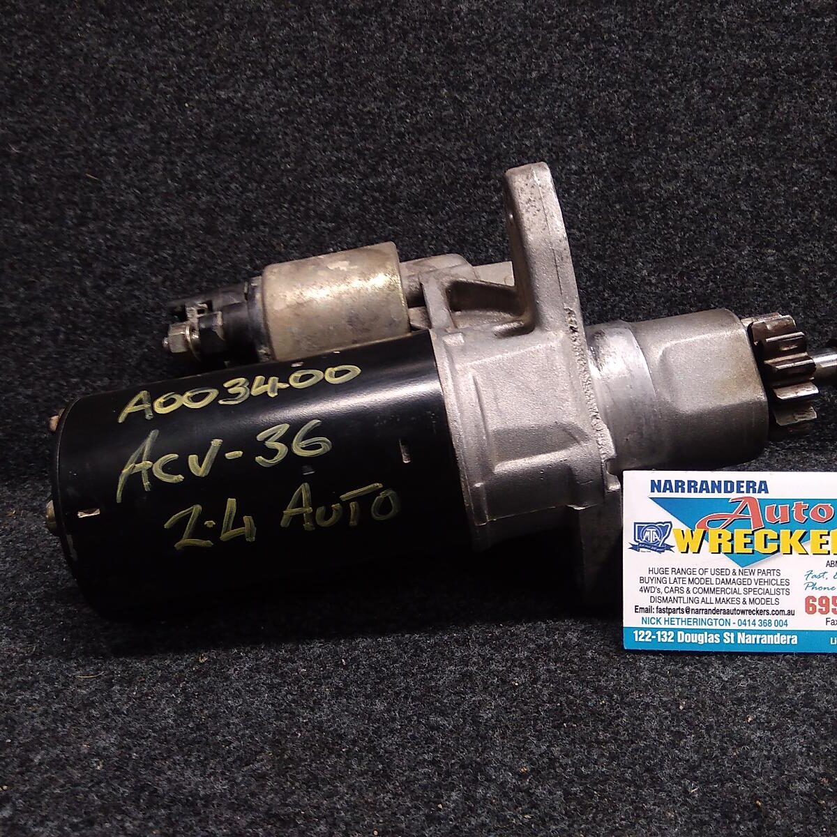 2003 TOYOTA CAMRY STARTER