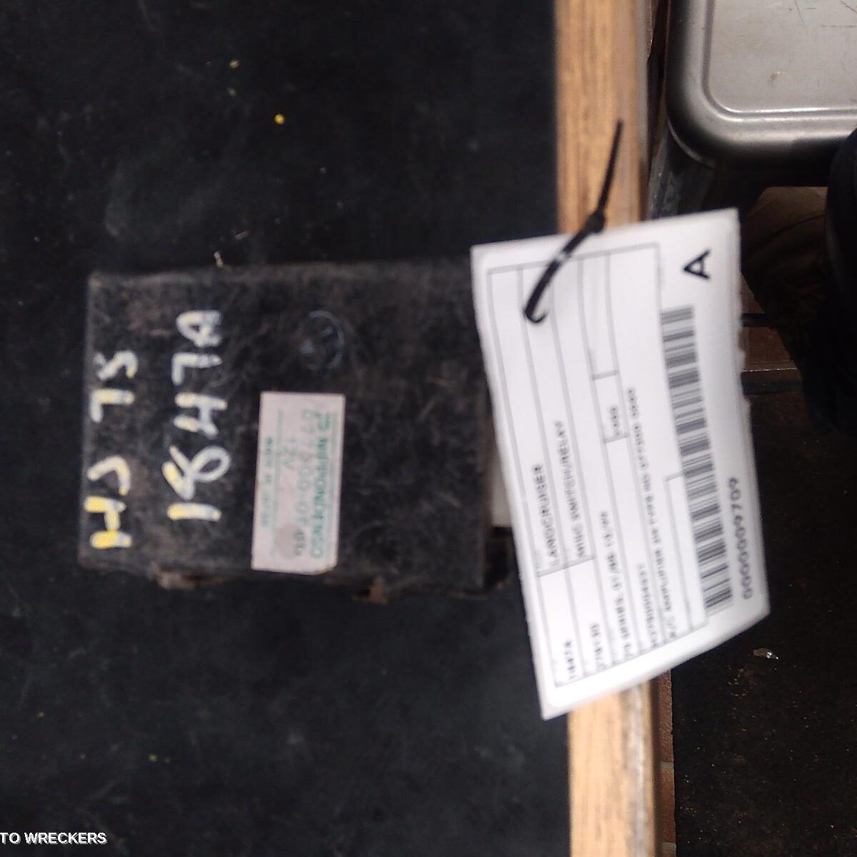 1985 TOYOTA LANDCRUISER Misc Switch/Relay